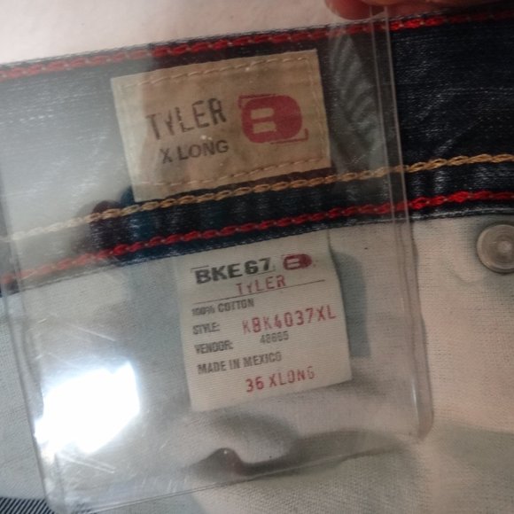 BKE 67 36X29 VINTAGE DISTRESSED JEANS - Picture 4 of 9